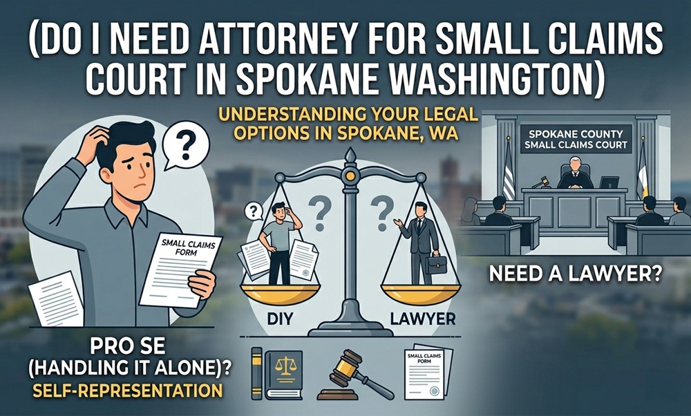 Do You Need an Attorney for Small Claims Court in Spokane, Washington?